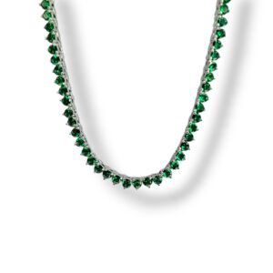 Choker Riviera 3 pontas Delicada (3mm)