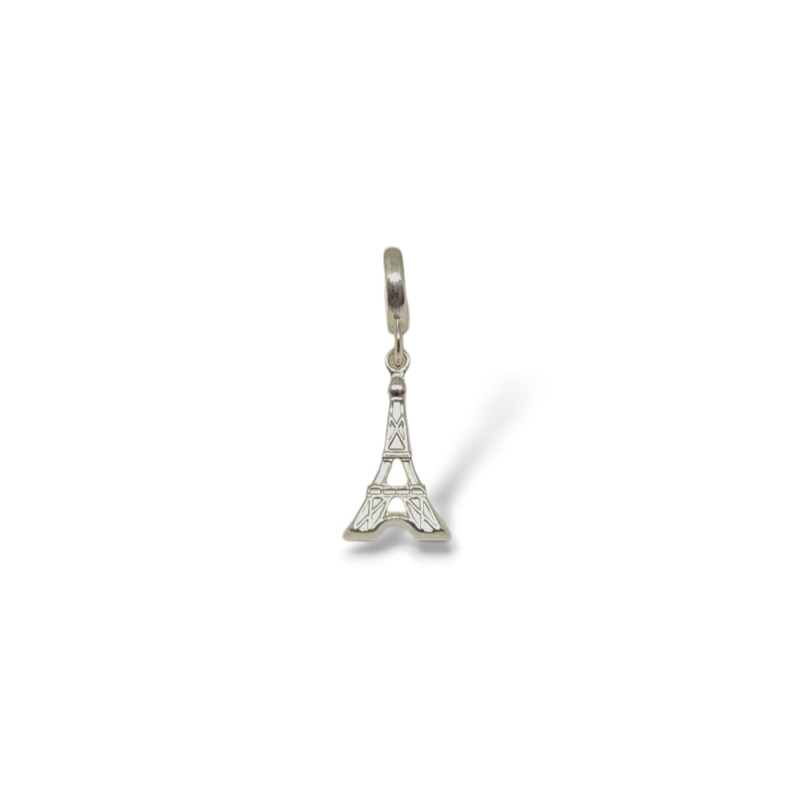 Berloque Torre Paris em Prata 925