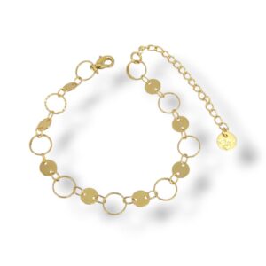 Pulseira Círculo Vazados