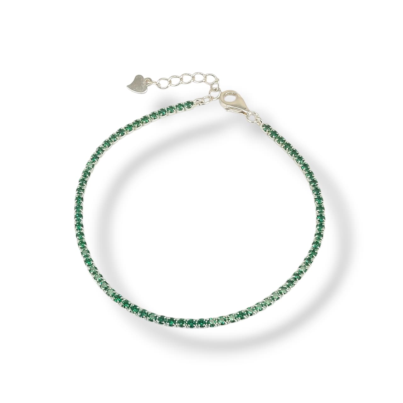 Pulseira Riviera coloridas em Prata 925