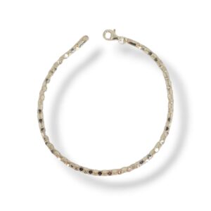 Pulseira Pipoca 2,0 mm em Prata 925
