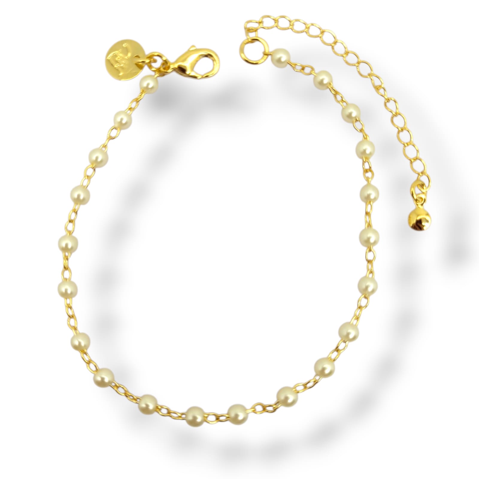 Pulseira pérolinhas delicadas