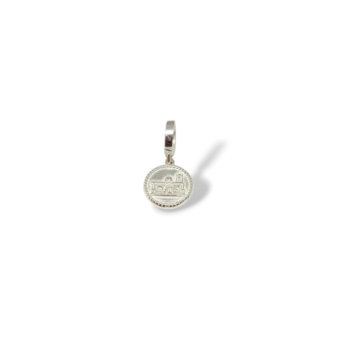 Berloque Medalhinha Nossa Senhora Em Prata 925