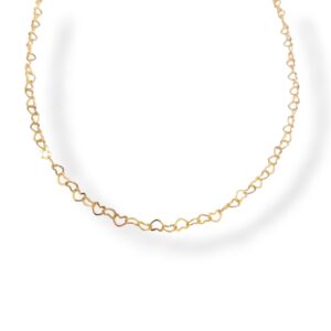 Choker Corações Vazados