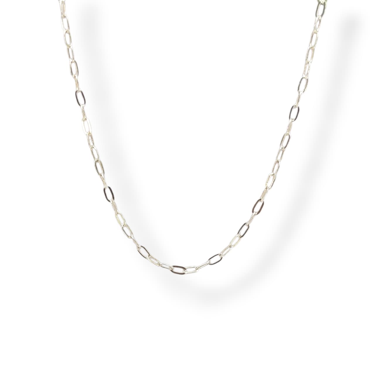 Corrente Masculina Elo Cartier 65 cm em Prata 925
