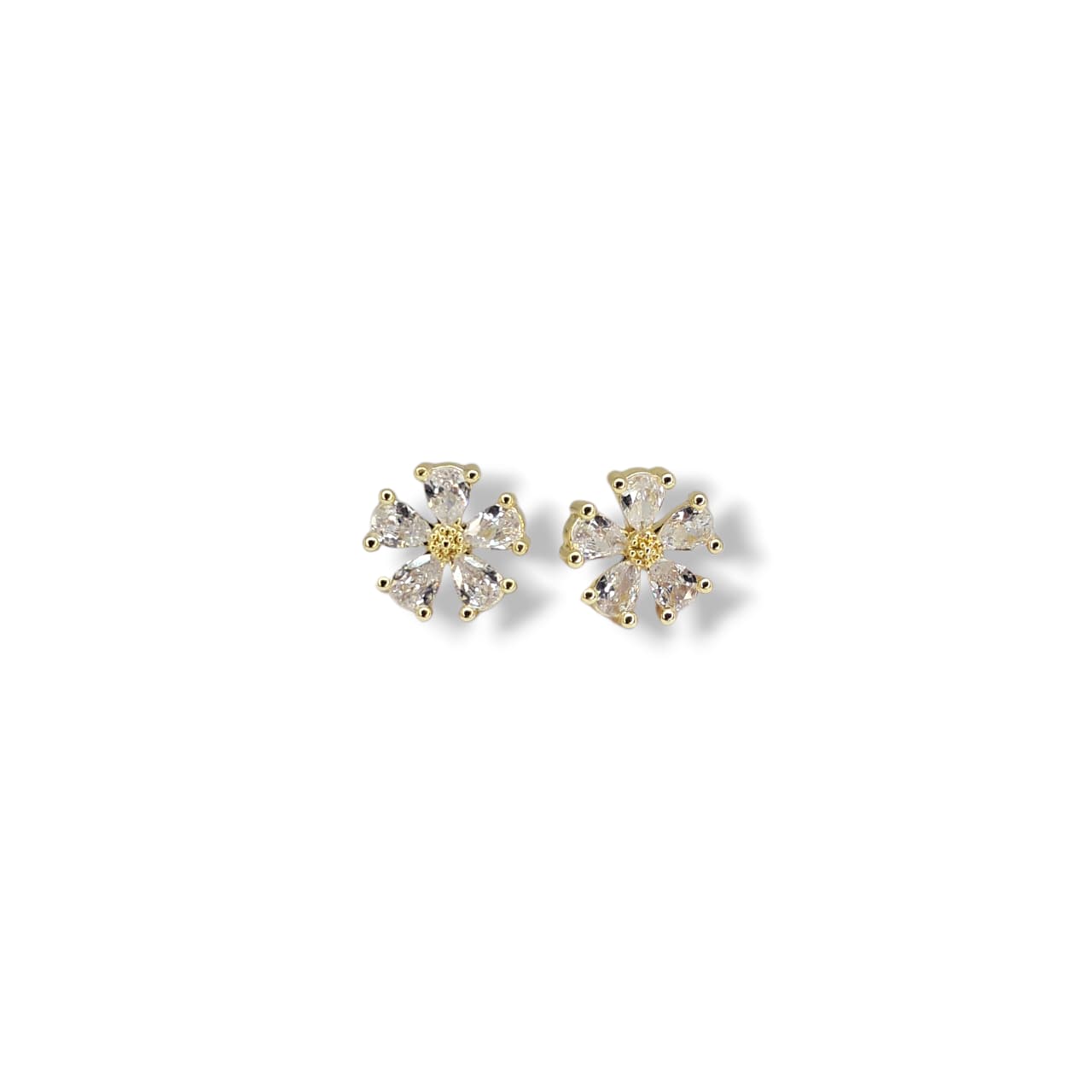 Brinco Flor Cristal M