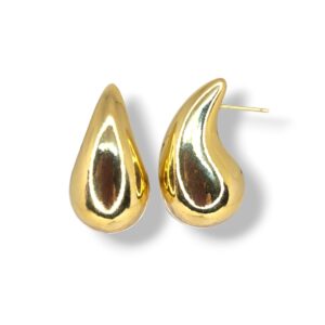 Brinco Gota Cheia Bold G